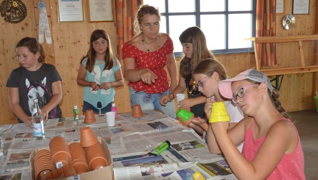 Ferienfreizeit FFW Zeltlager Basteln