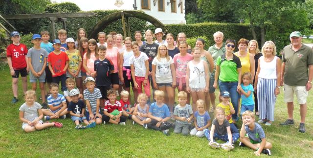 Ferienfreizeit OGV Gruppenfoto Chamer